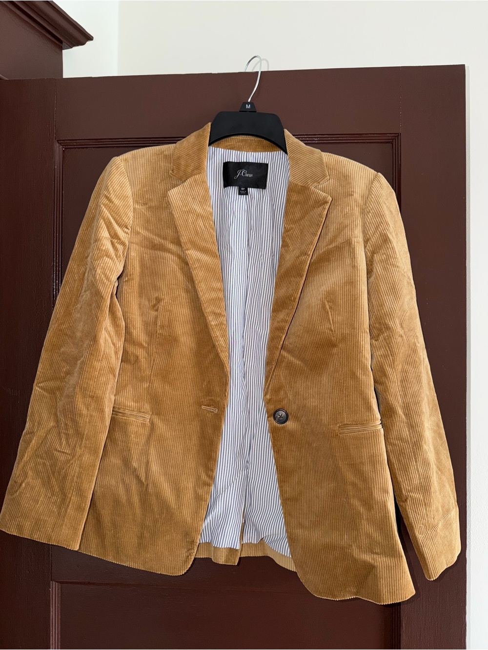 J. Crew Men’s Mustard Corduroy Sport Coat